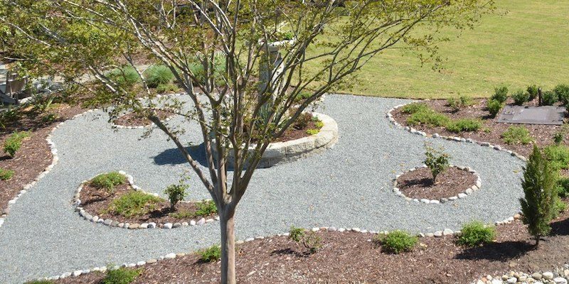 stone garden fountains pavers pathways rock gravel outdoor living fire pit grill tops hearth patio mulch pinestraw fireplace natural pond engraving