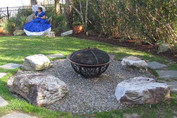 stone garden fountains pavers pathways rock gravel outdoor living fire pit grill tops hearth patio mulch pinestraw firepit natural pond engraving