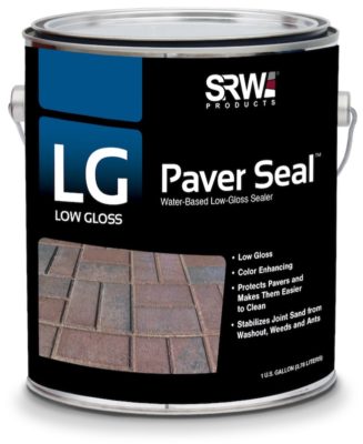 SRW Products low gloss paver seal can